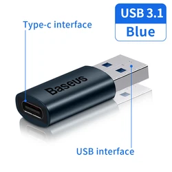 Baseus USB-C to USB 3.1 OTG Adapter - High-Speed Female Converter (USB 3.1 USB to TypeC)