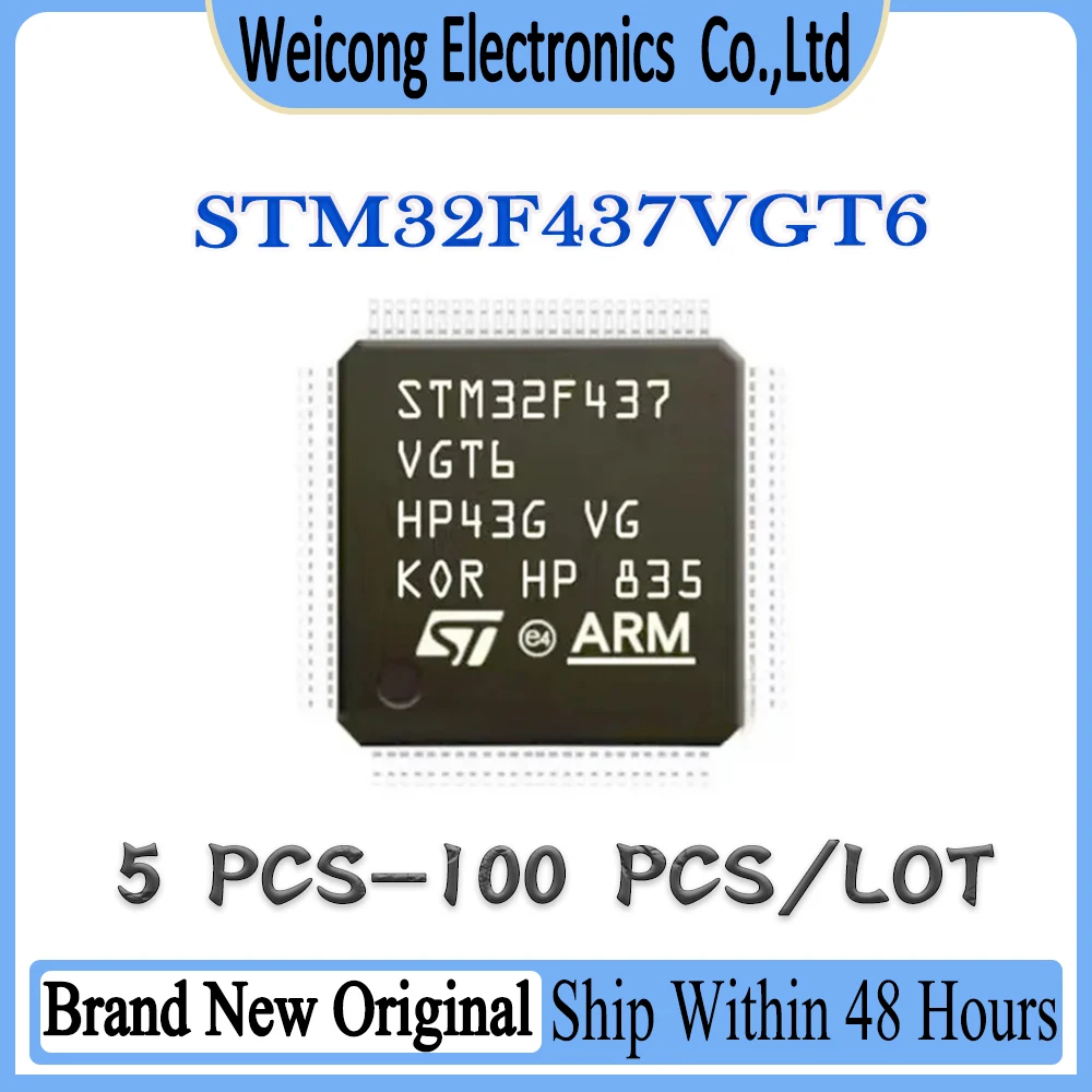 

STM32F437 STM32F437VGT6 STM32F437VGT STM32F437VG STM32F437V STM32F STM32 STM New Original IC MCU Chip LQFP-100