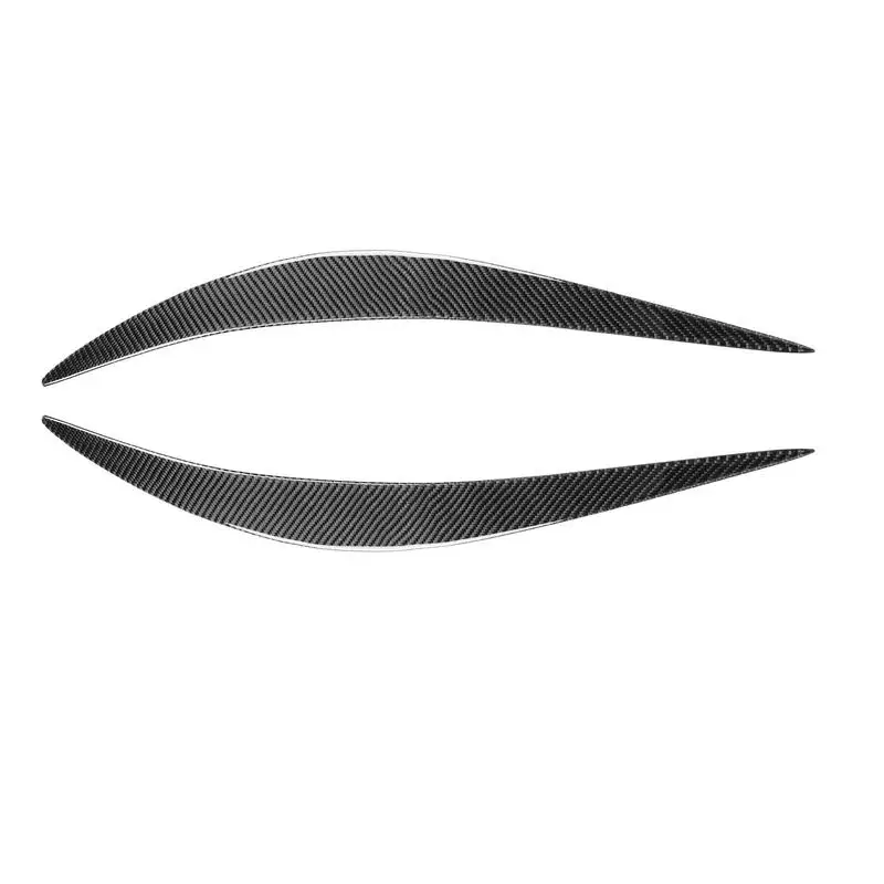 

2Pcs Car Headlights Eyelids Eyebrow Carbon Fiber Car Headlight Modification Stickers ForInfiniti Q50 Car Styling Accessories