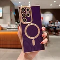 Purple Magnetic Case