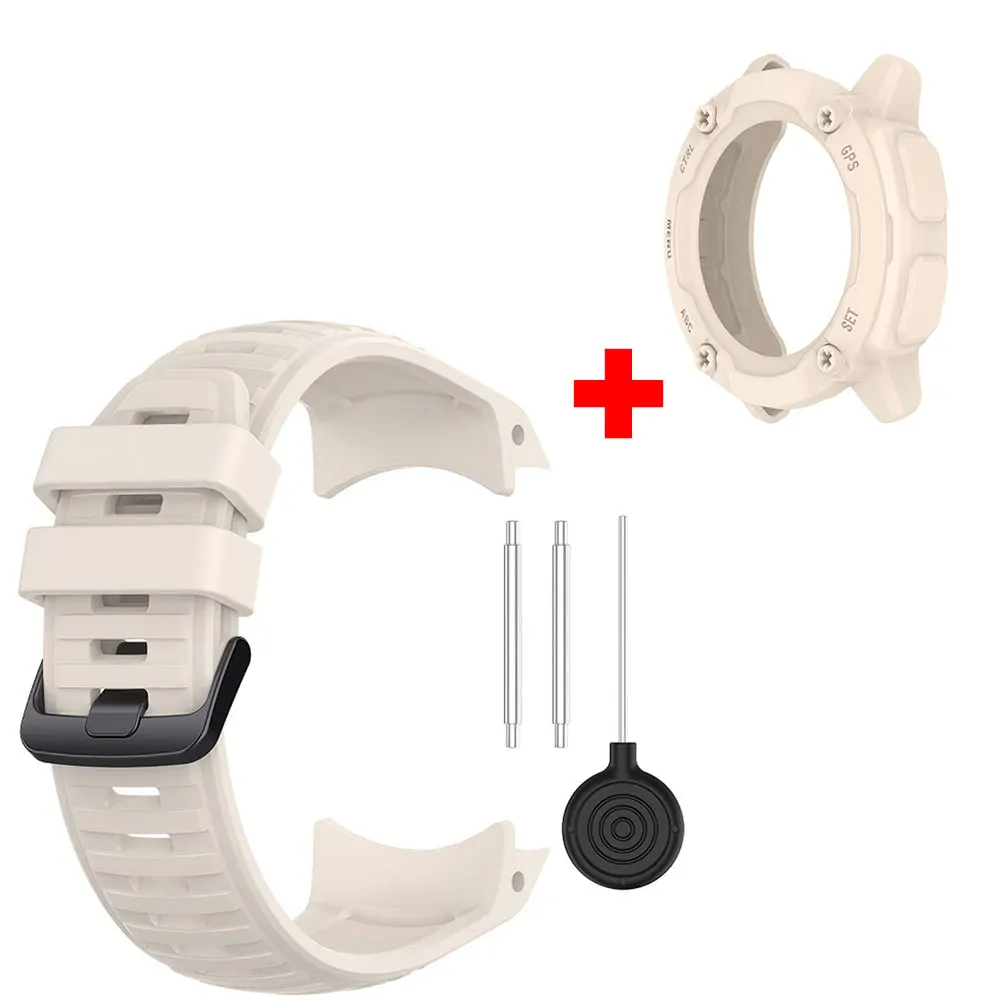 Silicone Sport Strap Replacement for Smart Watches - Premium Quality Watchband and Case Accessories