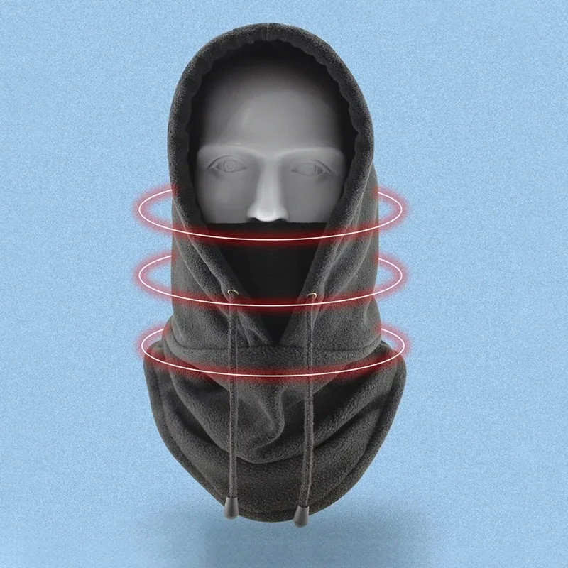 Warm Winter Face Mask, Windproof and Warm Wool Bike, Skiing Motorcycle Neck Mask, Suitable for Both Men and Women Convenient