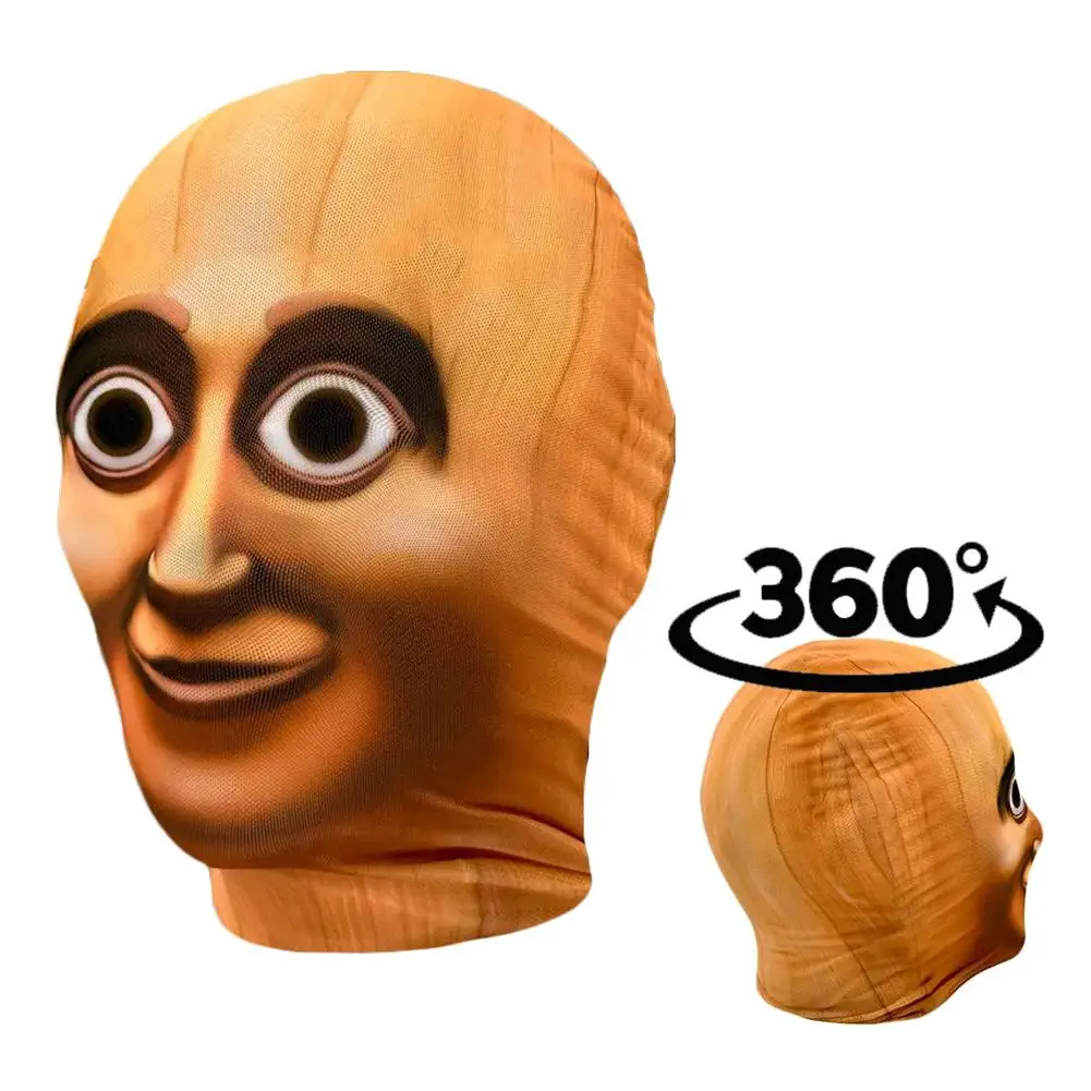 3D-Gedruckte Vollgesichtsmaske - Elastische Netz-Sturmhaube Lustige Rollenspiel-Requisiten Unisex Cosplay-Kostüm Kopfbedeckung – Detail 6