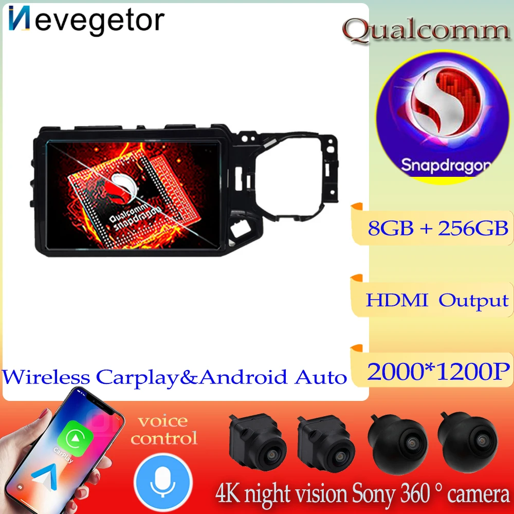 

Android 13 Qualcomm For Chery Tiggo 4X/5X 2017-2019 Multimedia Car Radio GPS Navigation Auto 5G WIFI Carplay No 2Din Player DVD