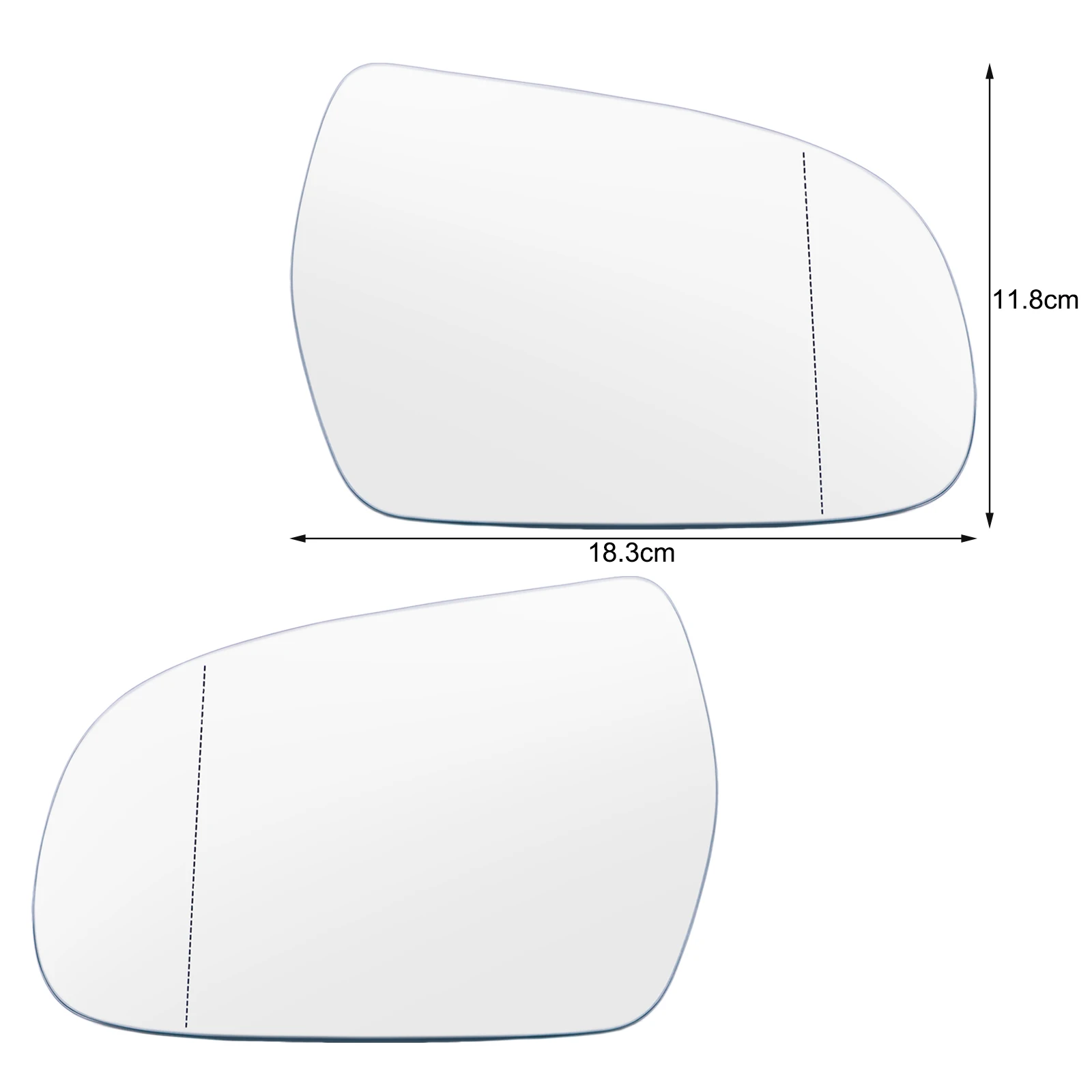 Audi A3 A4 A5 S3 S4 S5 Quattro 2011 2012 2013 - 2017 왼쪽 오른쪽 사이드 미러 유리 윙 미러 스틱 On Rearview No Based
