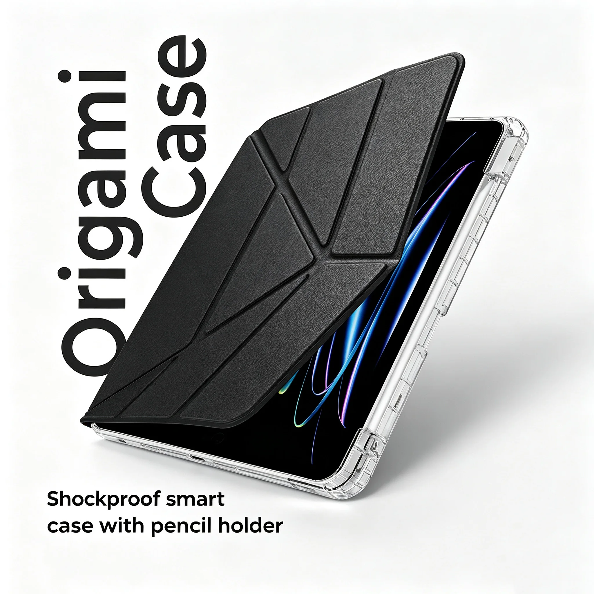 Universal Smart Cover Tablet Case with Versatile Stand and Premium Protection
