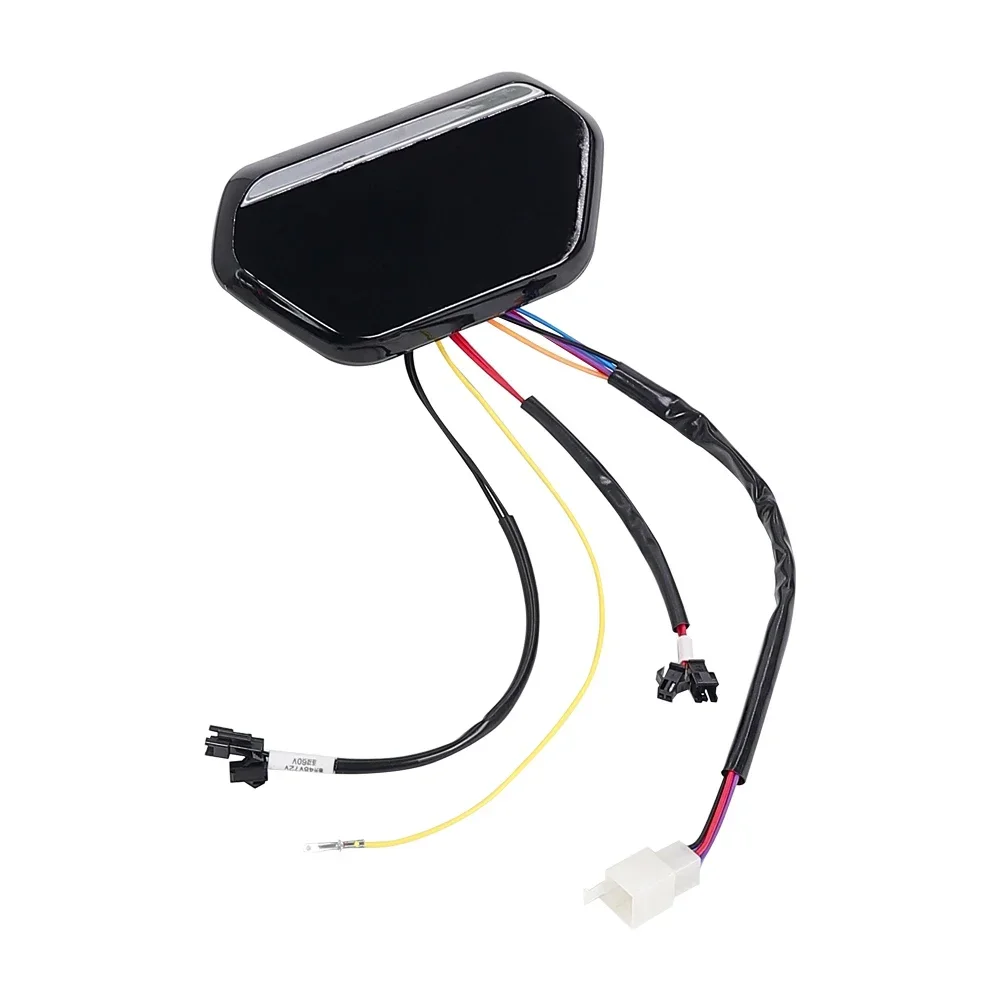 Electric Bike/Scooter LCD Display Control Panel - Universal Voltage 48V to 72V Speedometer & Odometer