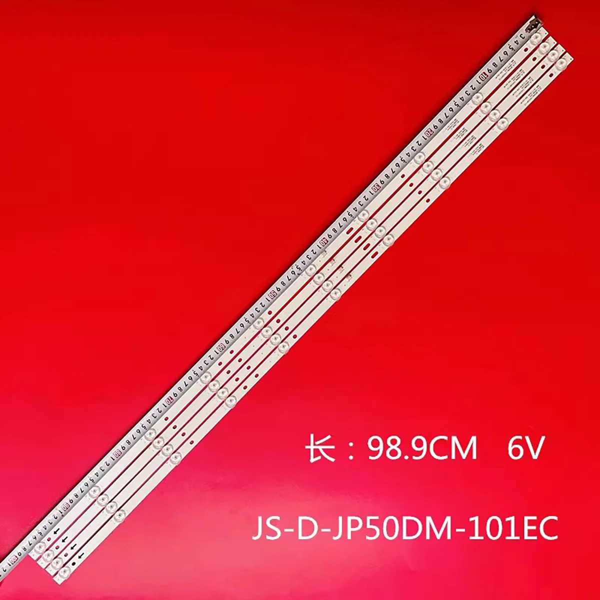 

Фонарь для подсветки для фонарей For HBTV-50K5S TD K50DLJ10US D50-M30 V500dJ6-QE1 JS-D-JP50DM-101EC A101EC RC50B19S-4KSM MS-L2608 V1