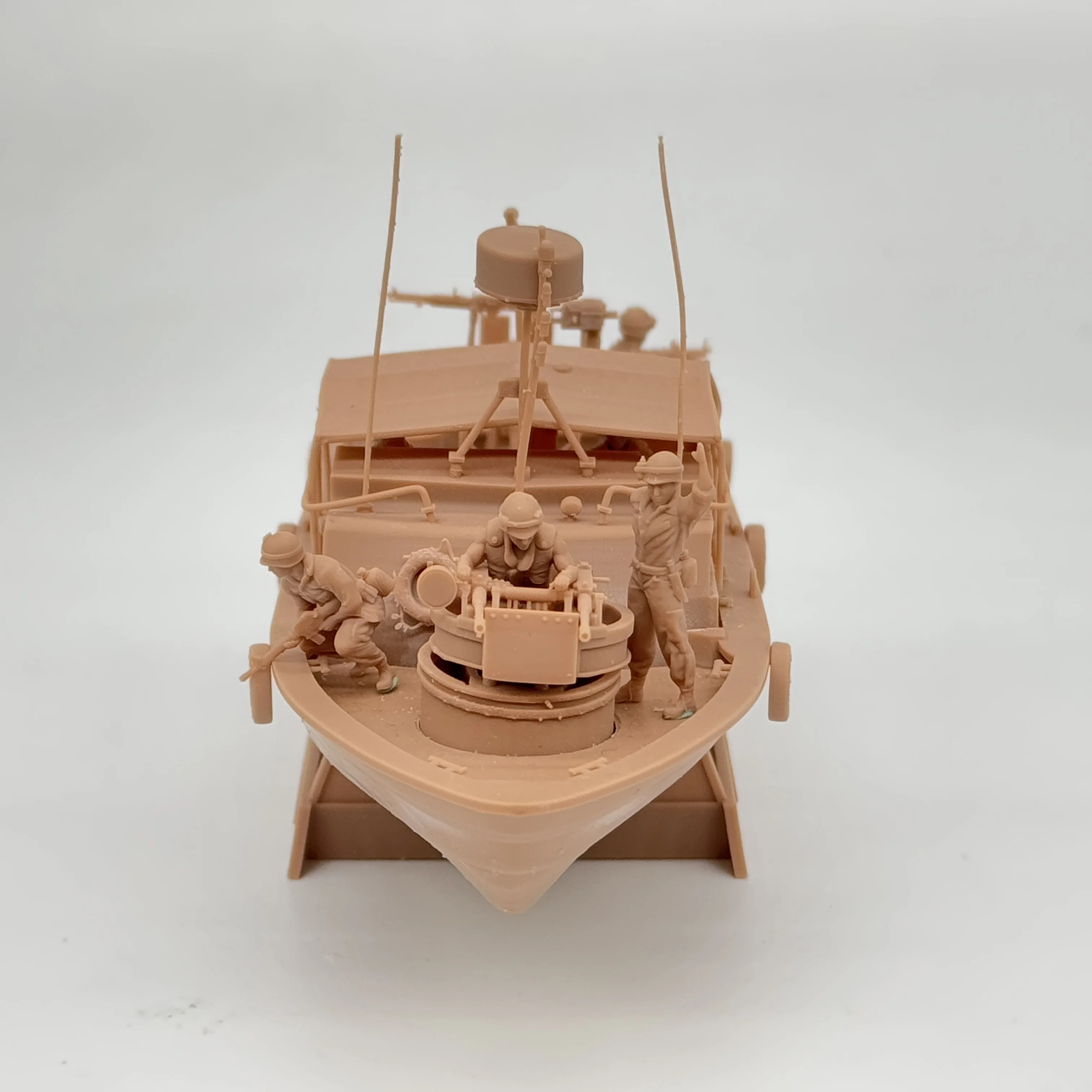 1/72 Scale US Army Vietnam War PBR Patrol Boat 6 Figure Resin