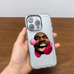 Cartoon Kanye West YE Soft Phone Case - Humorous Design Cover - Samsung A52 (LYK - 306LY250801807)