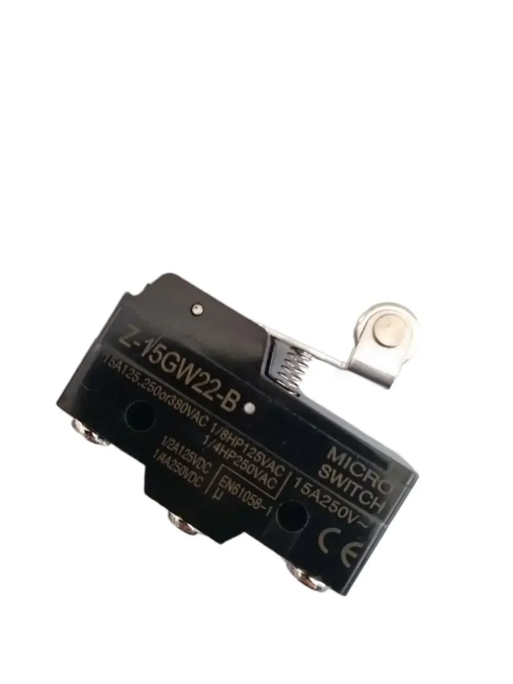 Uxcell 2PCS Z-15GQ22-B 1NO 1NC Panel Mount Roller Plunger Micro Action Switches