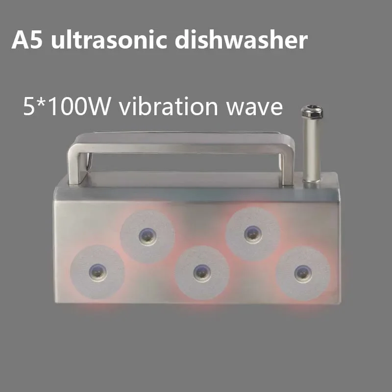 Ultrasonic Dishwasher Portable Household Small Installation-free Dishwasher Automatic Cleaning Machine English Version 110V/220V