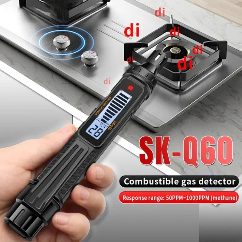 E74E Easy To Use Natural Gas Leak Detection Device For Kitchens Basements Household