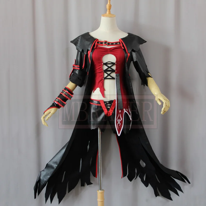 

Game Tales of Berseria Velvet Crowe Uniform Costume Halloween Outfit Christmas Party Cos Clothes Custom Made Any Size