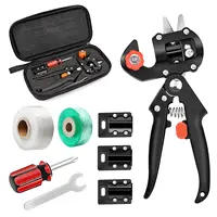 2-in-1 Garden Grafting Tools Pruner Cutting Tool Kits 2 / 3CM Grafting Film Grafting Scissors,Perfect for Fruit Tree Grafting 2