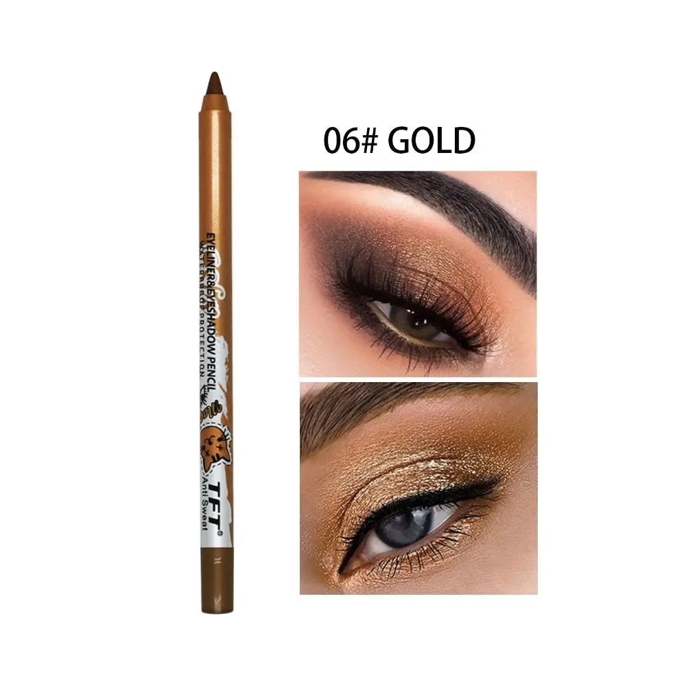 Liquid Eyeliner Eyeliner Pencil Makeup Pen Eyeshadow Eyeliner Long-Lasting Eyeliner Pencil Waterproof Colored Eyeliner Gel Pen