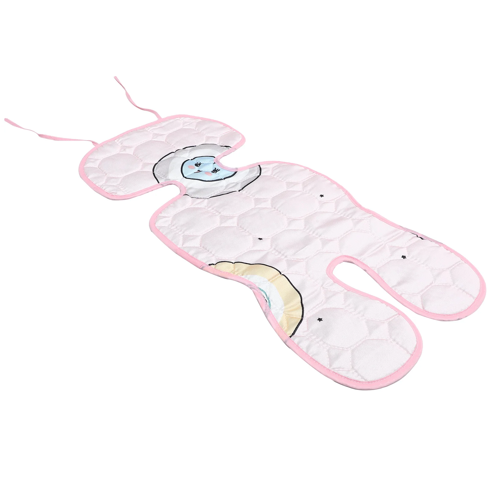 

Коврик для детской коляски, латексное моющееся летнее сиденье из вискозы, случайный цвет