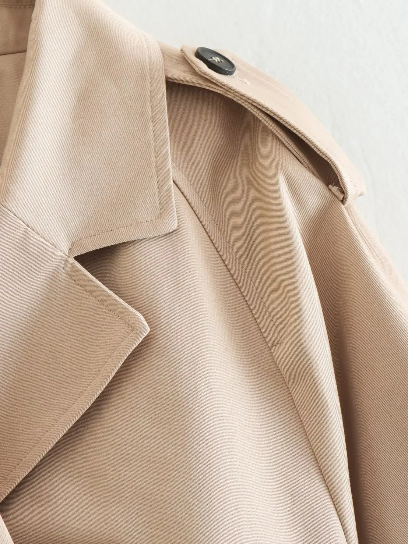 Chic Lady Khaki Cropped Design Jacket Casual Top 17 S15Efccc26324496C8D6D5E2A992Ed2Cbu