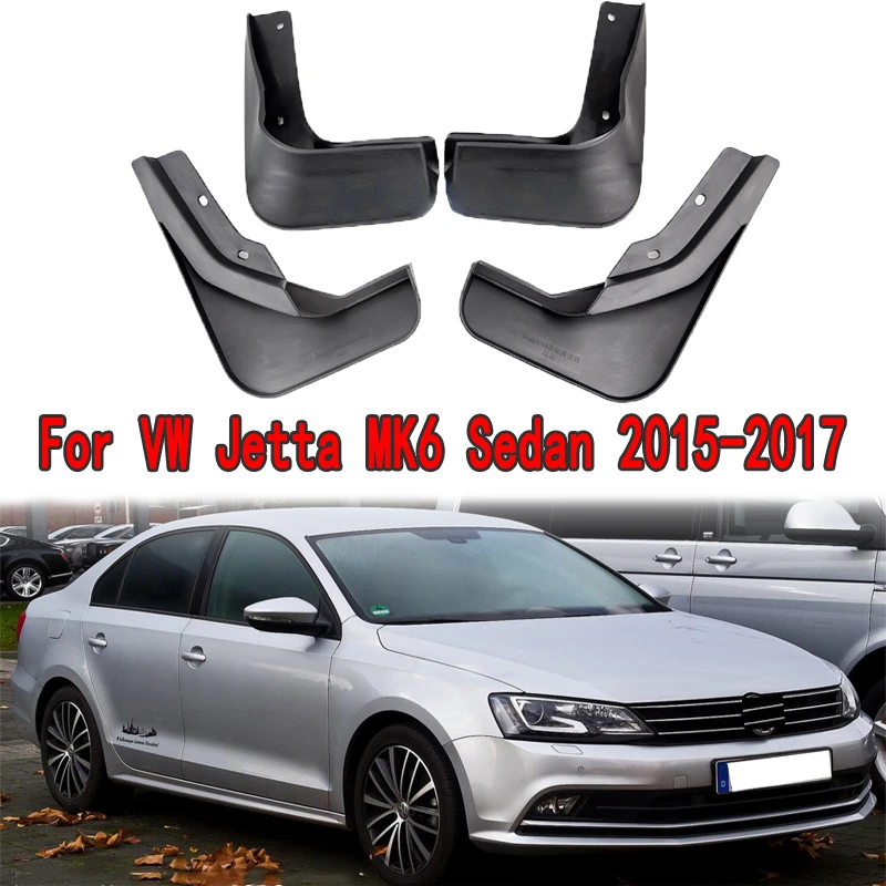 Juego de guardabarros para coche accesorios de para Jetta MK6 Sedan 2015, 2017, 2018, 1 Juego|Guardabarros| - AliExpress