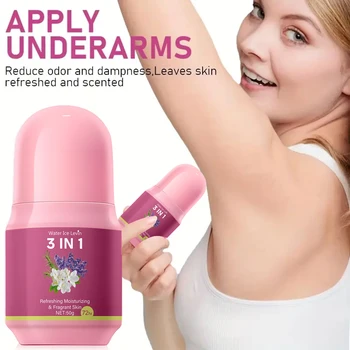 3-in-1 Deodorizing Cream. 72hr Odor Control. Refreshing Moisturizing Fragrant Skin. Summer Essential Stick. 50g Net. 1