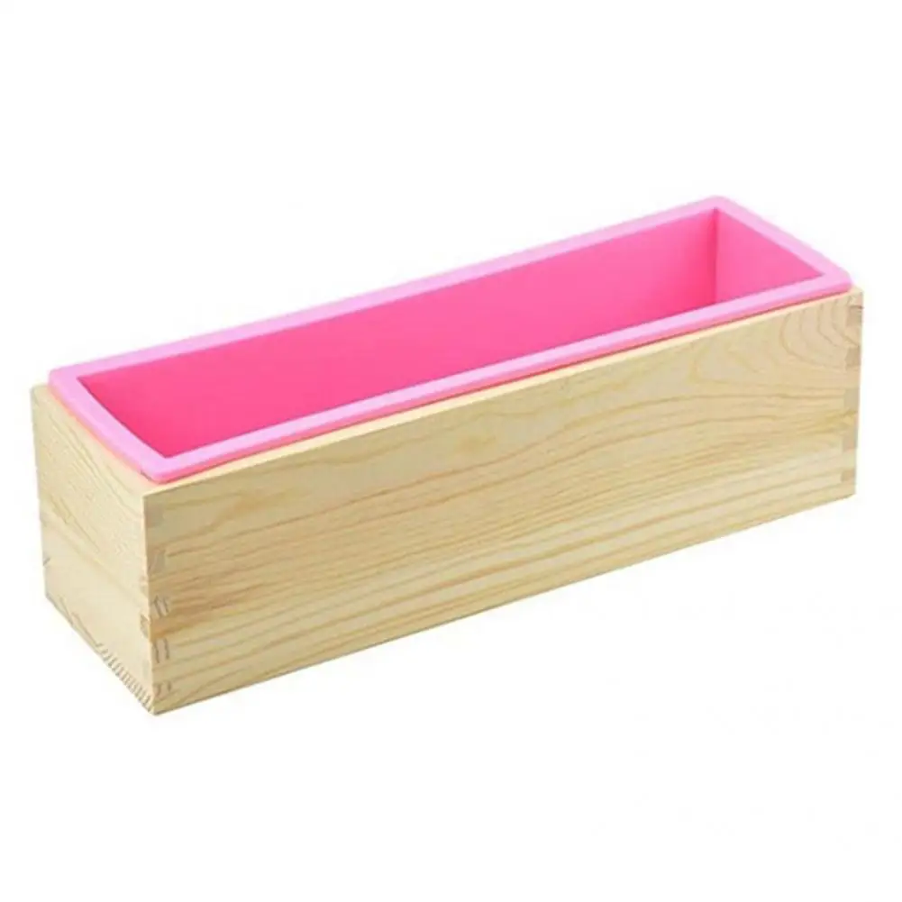 1 Set Useful Soap Loaf Mold Silicone Loaf Mold Eco-friendly Easy to Release DIY Tool Rectangular Soap for Children