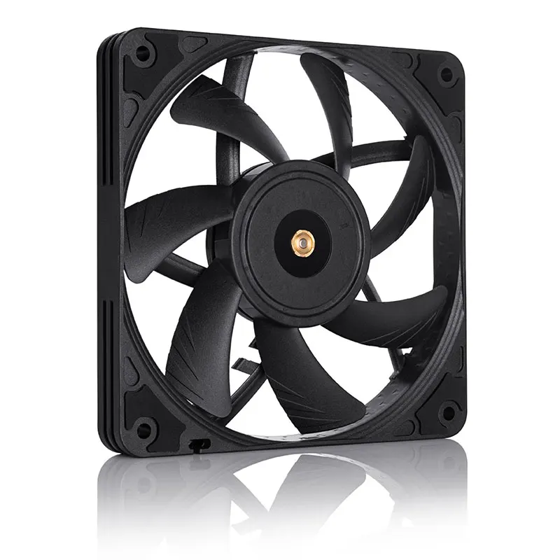 Noctua Nf-a12x15 Pwm Chromax.black.swap 120 mm Ultra-fino Caixa do Computador Ventilador de Refrigeração Silêncio Controle de Temperatura Cpu Ventilador do Radiador - Imagem 2