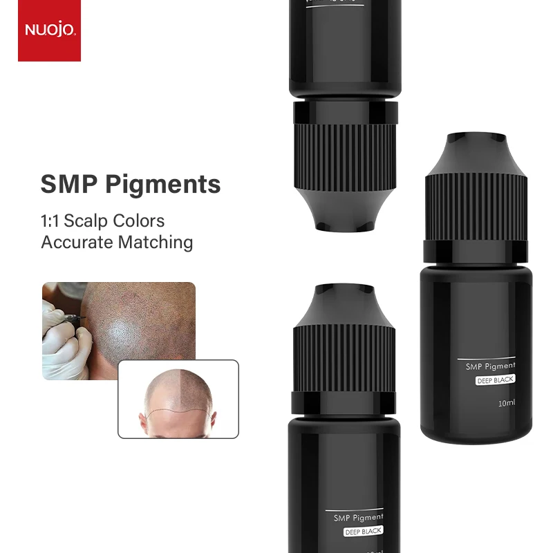 Season Der 10ML Deepest Black Micropigmentation Ink High Quality Liquid Hair Tattoo Pigments With No Discoloration SMP Inks