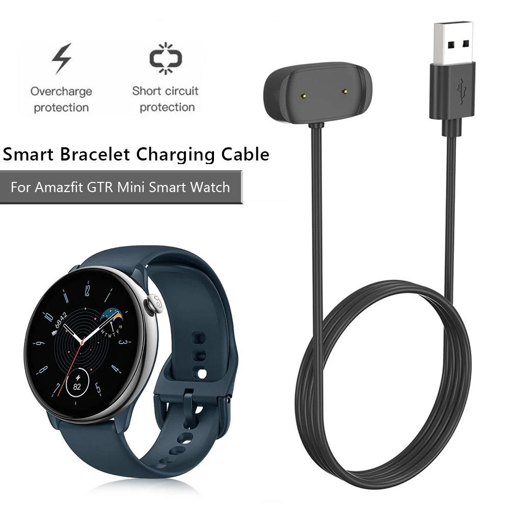 Cable de carga para reloj de pulsera Amazfit GTR Mini/GTS 4 Mini/GTR2,  Cable cargador de succión magnética USB, accesorios para reloj inteligente  - AliExpress