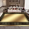 Modern Decoration Luxury Golden Carpet Living Room Home Sofa Large Area Rugs Washable Bedroom Cloakroom Soft Floor Mat Anti-slip 4