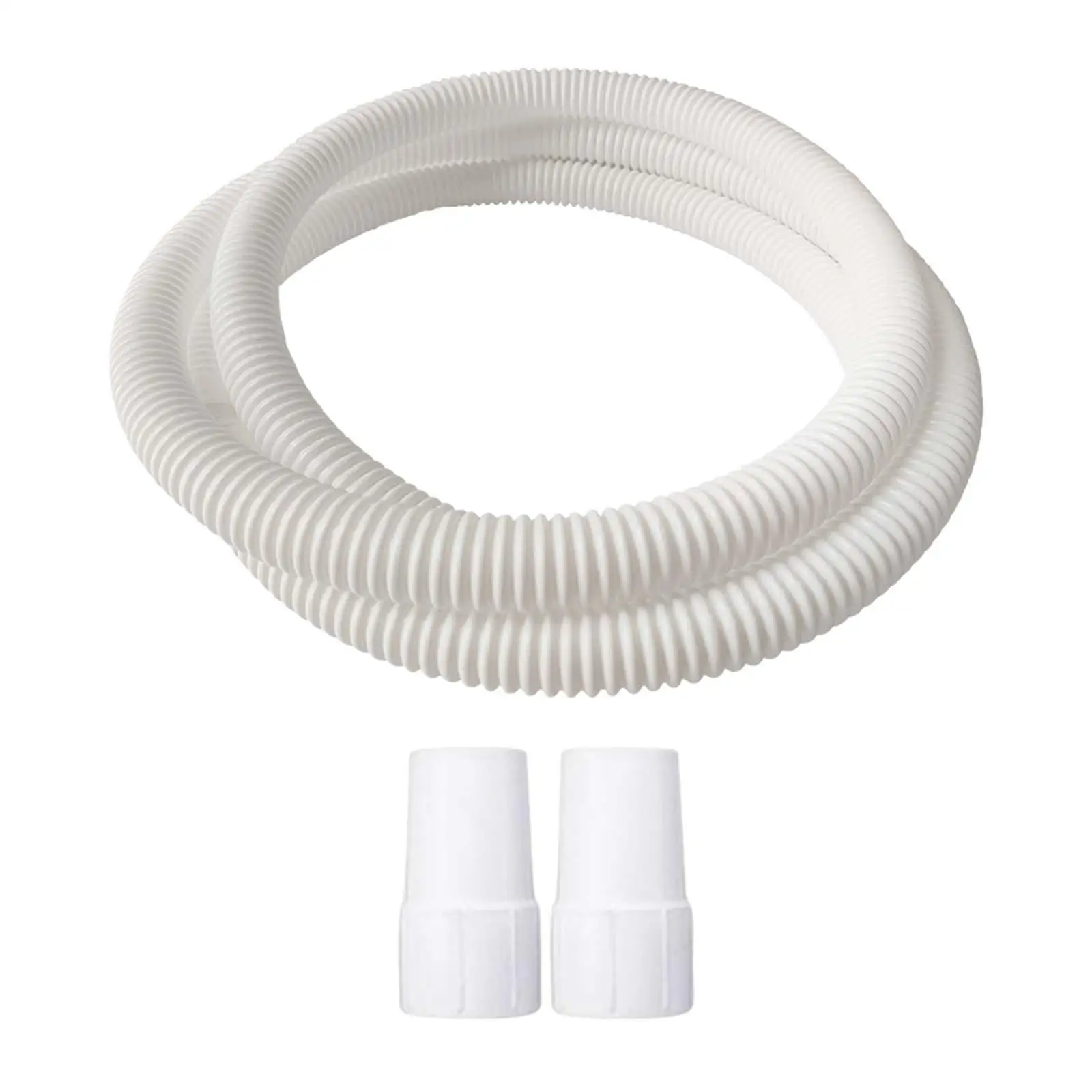 

above Ground Pool Vacuum Hose Spiral Wound Connector 29.52ft Length Durable with Swivel Cuff Pools Cleaning Pipe Backwash Pipe