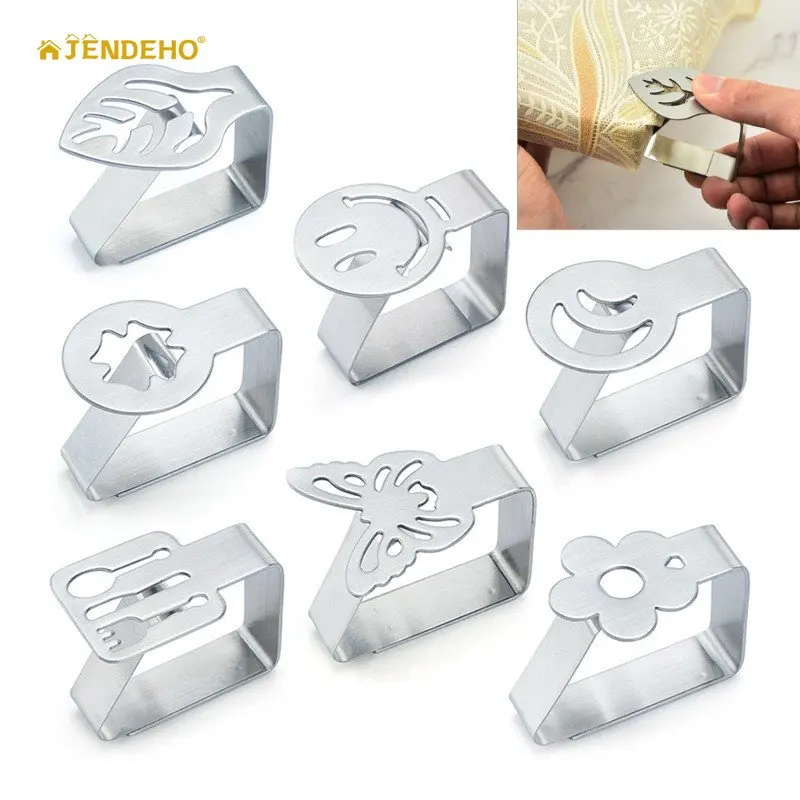 Table Cloth Holder Stainless Steel Tablecloth Clamp Outdoor Picnic