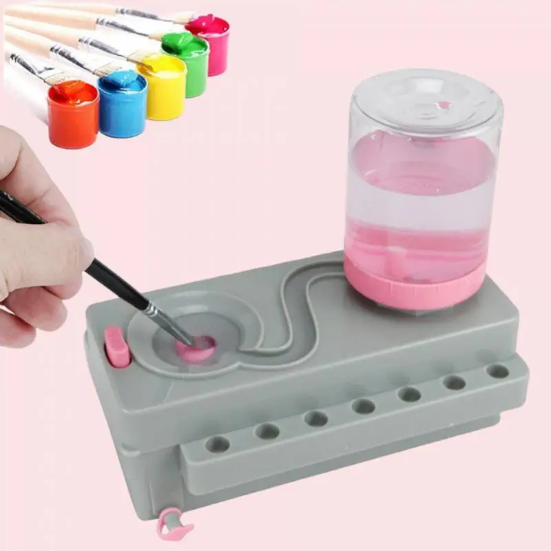 AutomaticWaterCirculationPaintBrushWasherMachinePaintBrush