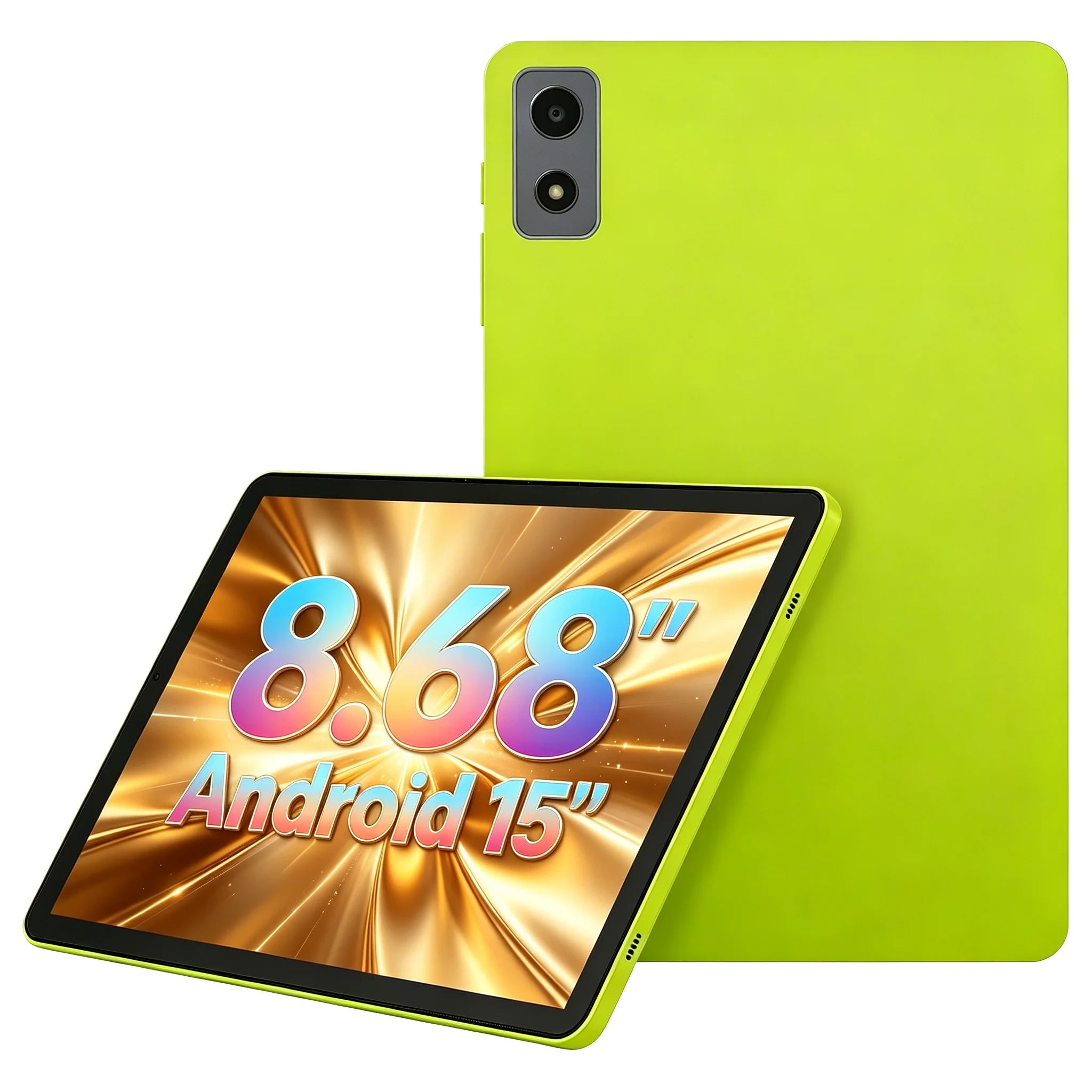 파이탄리 안드로이드 15 태블릿 8.68인치 8GB(3GB+5GB 확장) 램 64GB 롬 5000mAh 와이파이 블루투스 HD 휴대용 경량 태블릿 PC