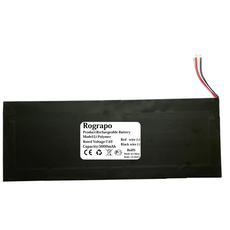 Bateria Ultraslim para Laptop Plugue de Fios Notebook Novo 7.6v 5000mah 10 Pin Notebook Jkj6058220 - Imagem 4