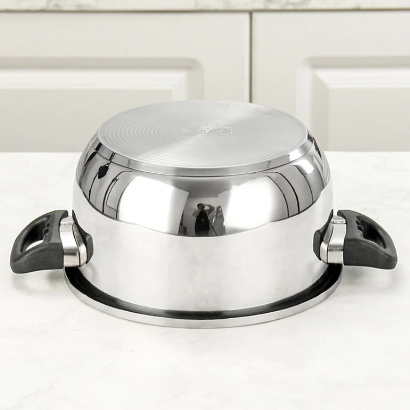 Stainless Steel Household Pressure Cooker Explosion Proof Non-stick Pressure Cooker Suitable for All Stove Types
