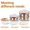 Jiuyang Genuine Electric Steamer Triple Layer High Capacity Household Multi functional Multi layer Electric Breakfast Machine 3