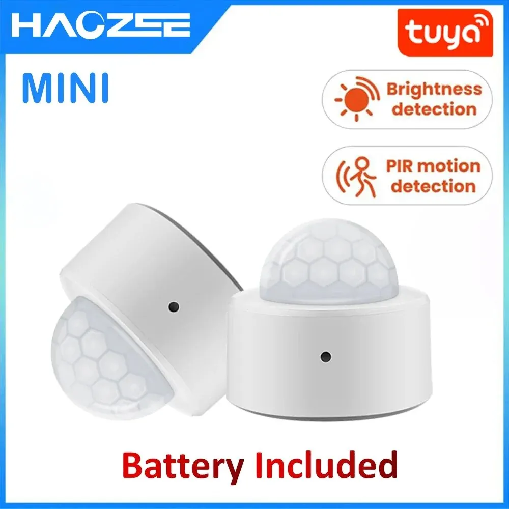 Motion Sensor Tuya ZigBee Smart PIR Built In Battery Passive Infrared Detector Security Burglar Alarm
