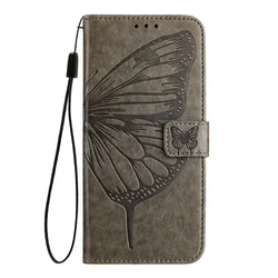 3D Butterfly Leather Phone Case - Stylish Flip Cover by for Moto Edge 5G 2024 (H3)