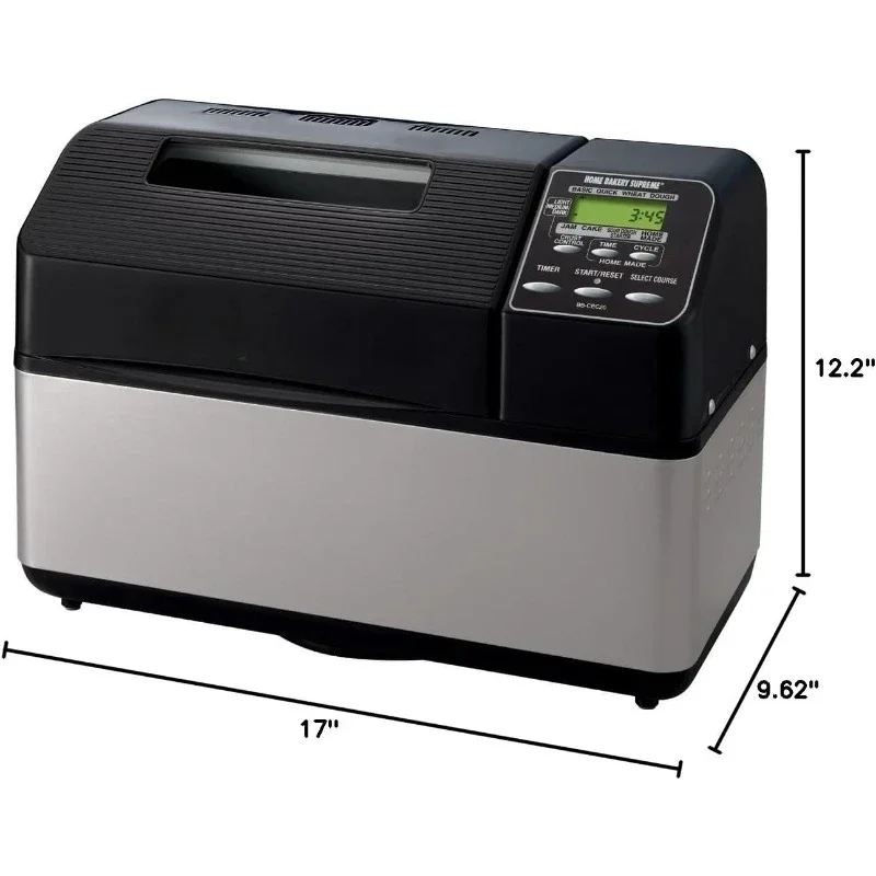 Bread Maker Convenient Design Easy-to-read LCD Control Panel Non-stick Coating Easy Removal and Cleanup 5