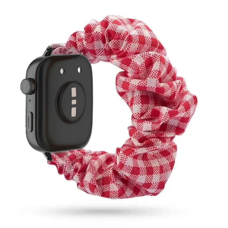 Elastic Nylon Loop Band with Metal Connector for Smartwatch - Adjustable Replacement Bracelet Strap