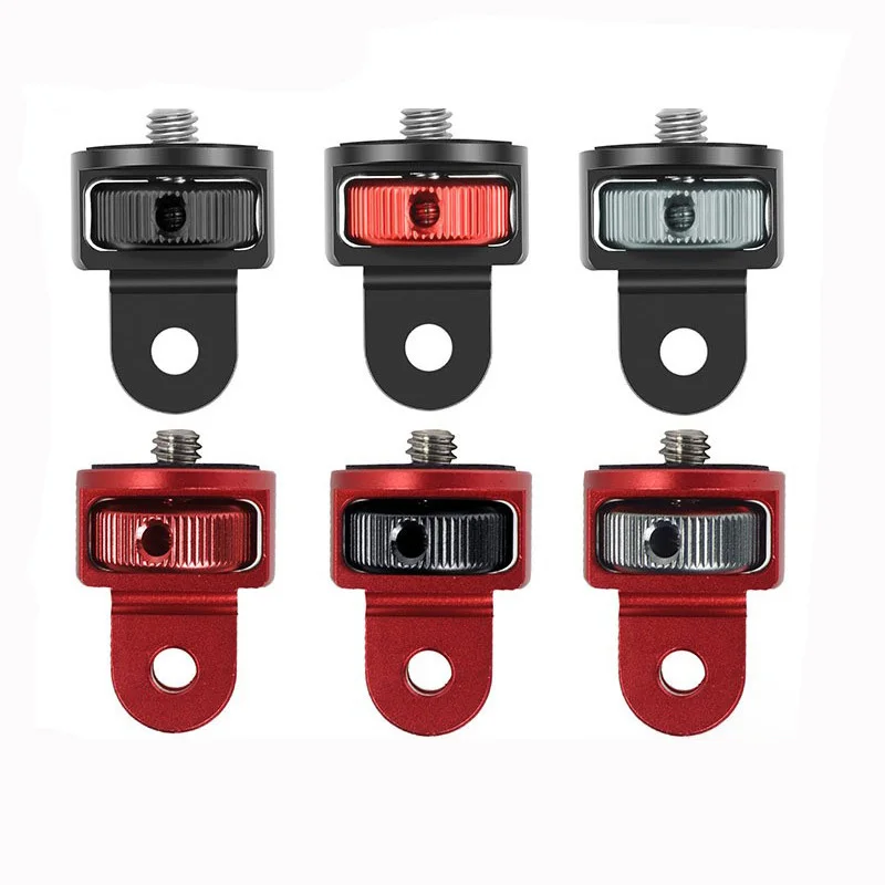 

Universal 360 Swivel 1/4" Screw Converter Mini Tripod Adapter for Gopro 11 10 9 8 7 Eken Insta360 One X X2 X3 R Action Camera