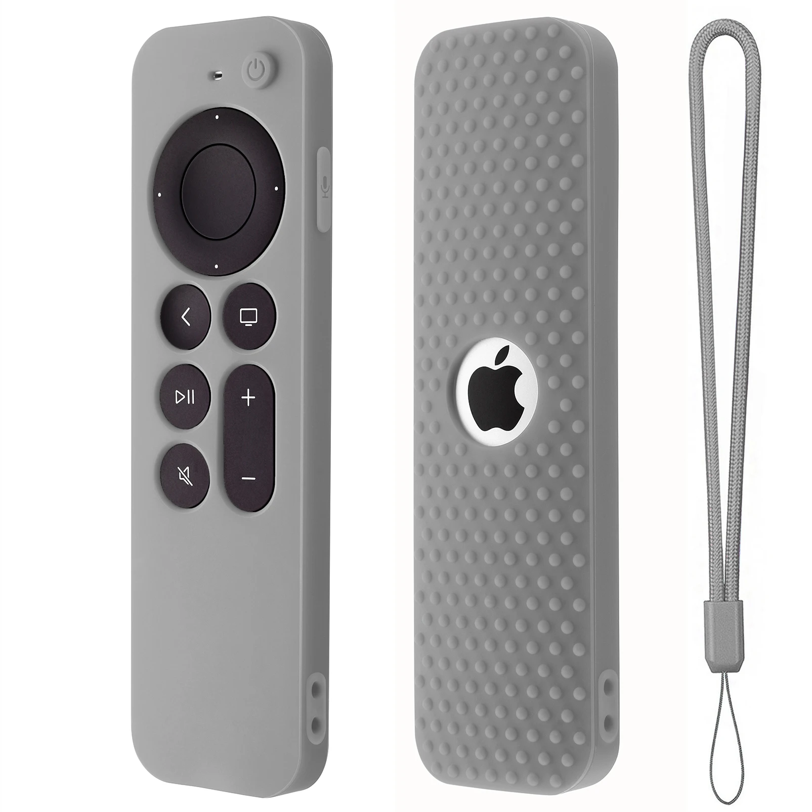 Sleek Silicone Protective Case for Apple Siri Remote - Shockproof Sleeve for Enhanced Durability