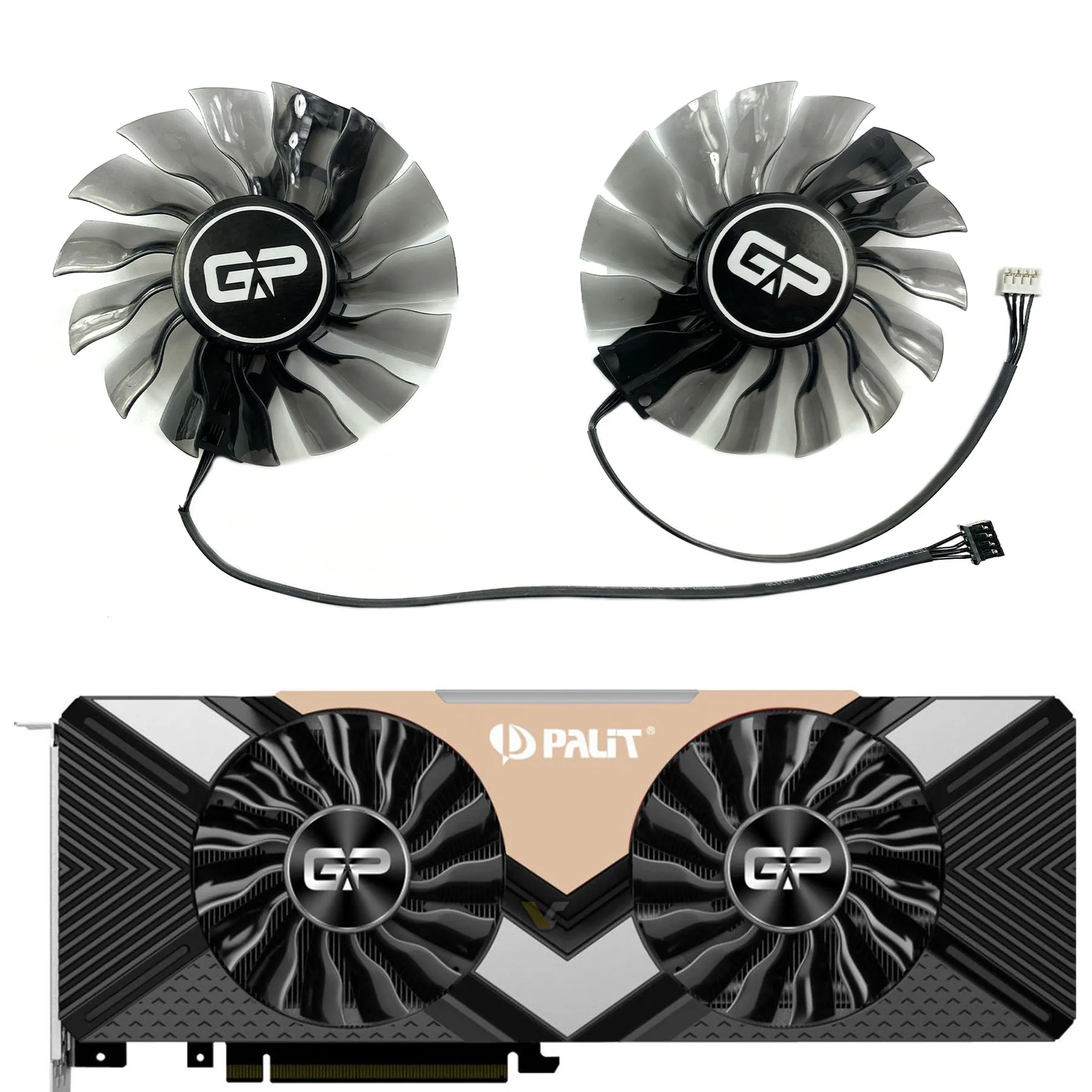 Новый сменный вентилятор GA92S2H для видеокарты PALIT GeForce RTX2080Ti 11 ГБ GamingPro OC