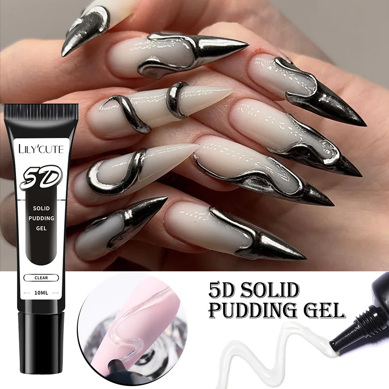 LYCUTE Solid Pudding Nail Gel Art 1