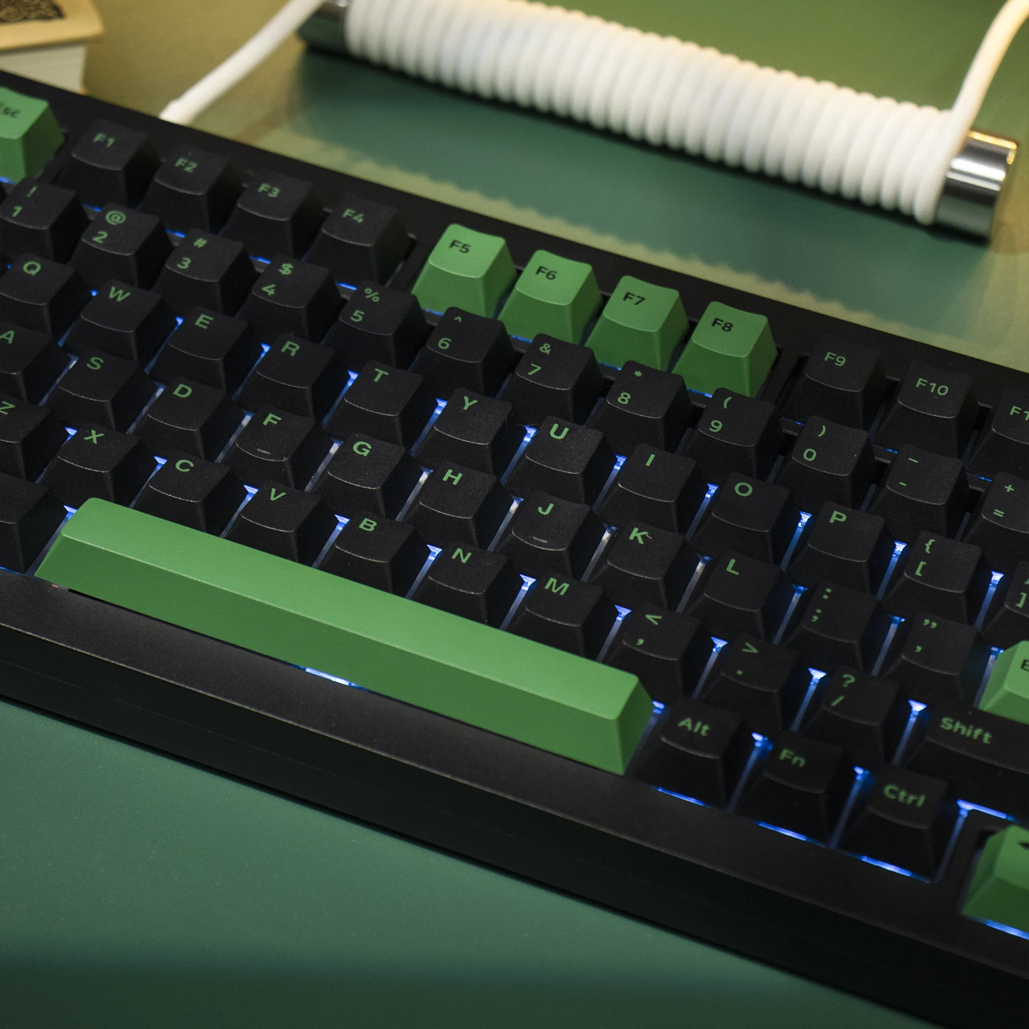 verde, cereja Perfil, Gateron, Switches MX, teclado Gamer mecânica