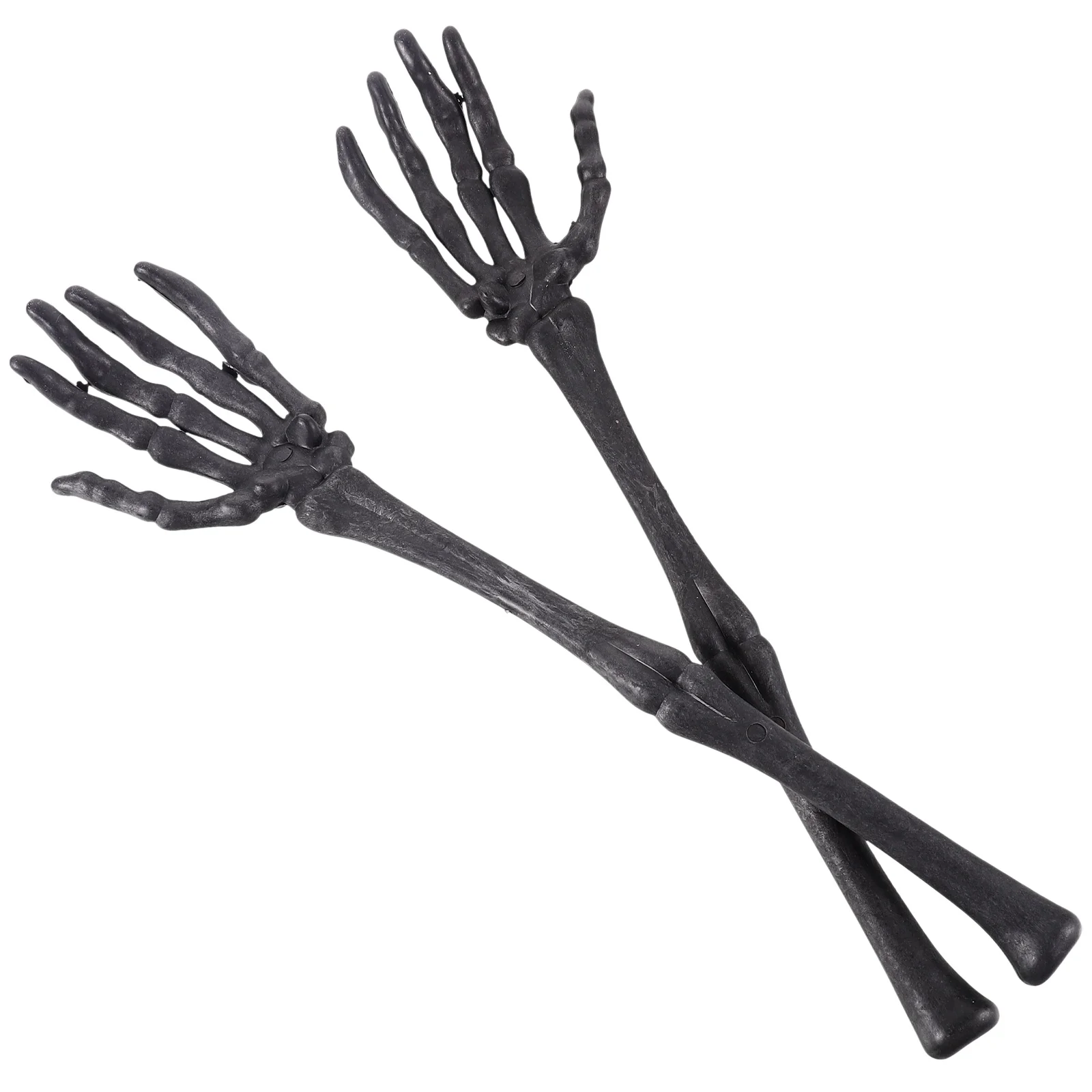 

1 Pair of Halloween Arm Stake Decoration Skull Hands Garden Halloween Prop