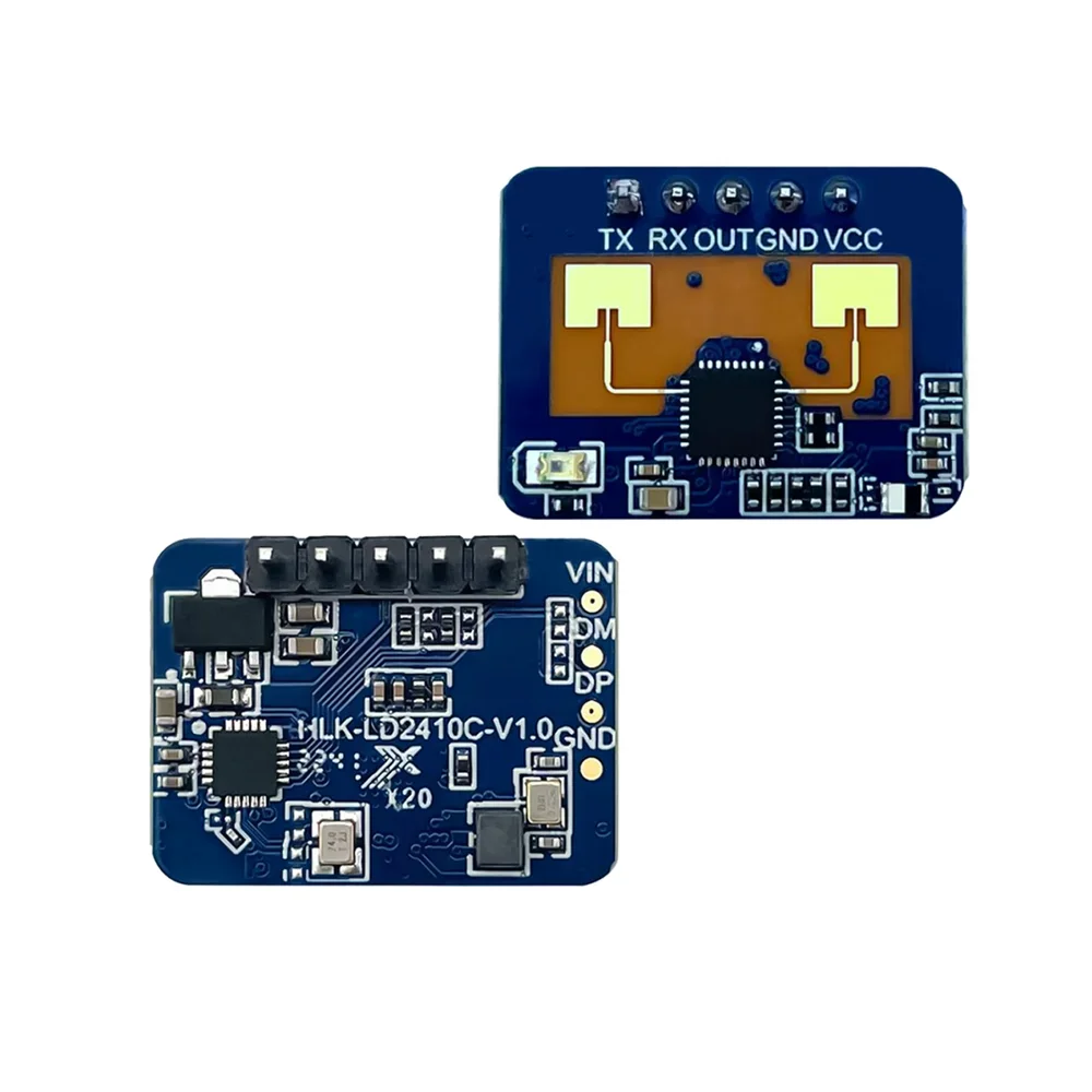 Human Presence Sensor LD2410C 24Ghz HLK-LD2410C 24G Millimeter Wave Radar Sensor Module Non-contact Heartbeat Motion Detection