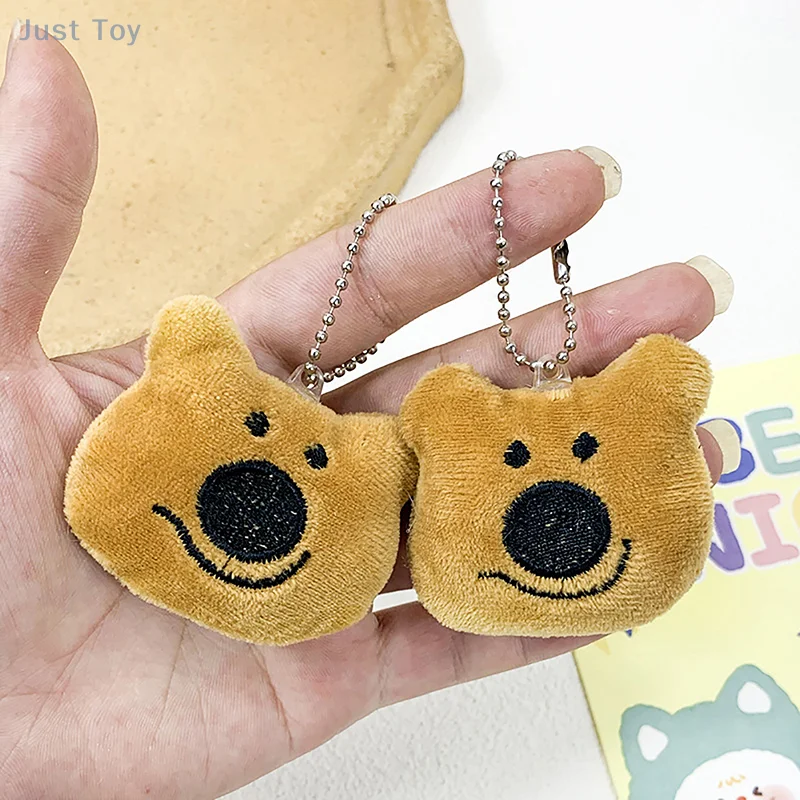 

Lovely Cartoon Plush Bear Keychain Stuffed Bear Doll Toys With Sound For Girl Bag Pendant Car Key Chain Decor