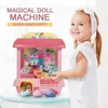 Mini Claw Doll Machine Home Claw Machine DIY Doll Machine Kids Coin Operated Play Game Mini Claw Catch Toy Birthday Gifts 4