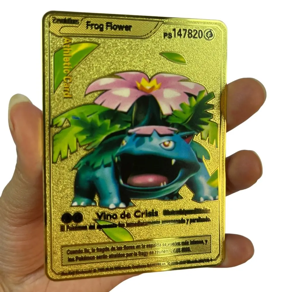 Spanish card Gold metal card Spanish hard iron card Super Dream Picachu gx Flame-breathing dragon vmax set game | Walmart en lnea Spanish card Gold metal card Spanish hard iron card Super Dream Picachu gx Flame-breathing dragon vmax set game | Walmart en lnea